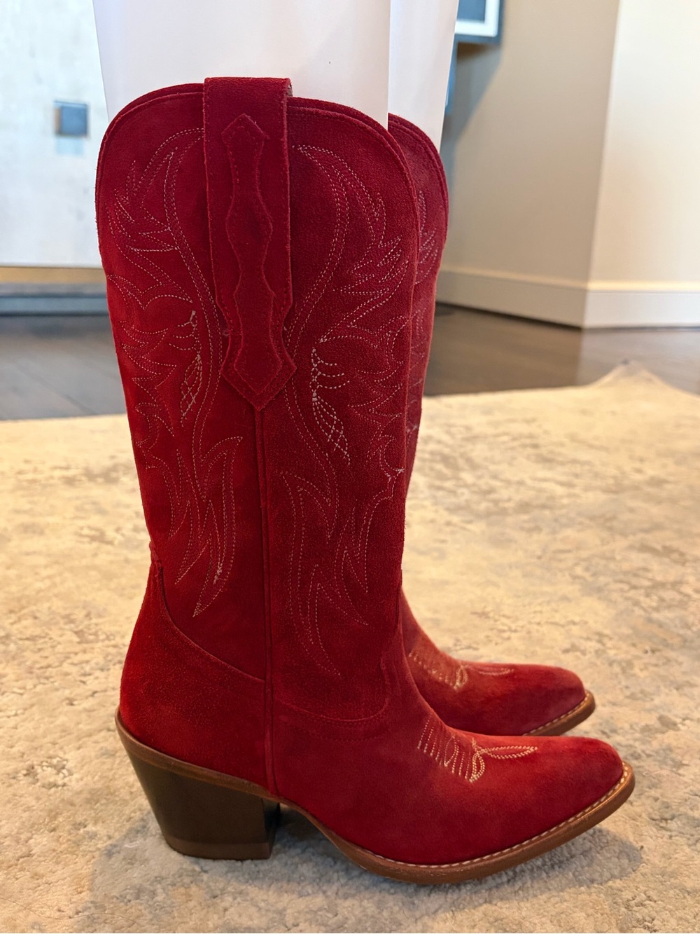 Idyllwind Red fueled by Miranda Lambert Suede Western Heeled Boots - Picture 4 of 8